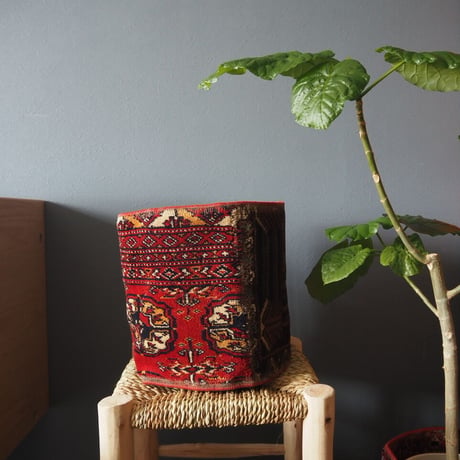 【VP050】 Afghan  Rug pot ④