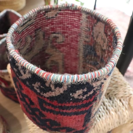 Afghan  rug  pots A-7〜A-8