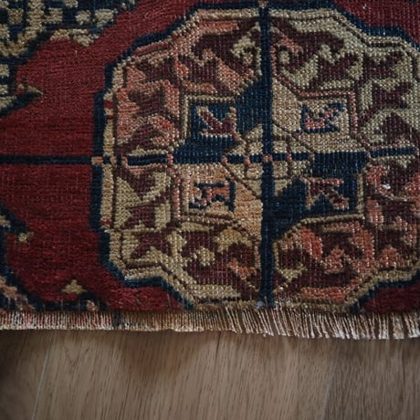 【VR319】 Vintage Turkmen rug