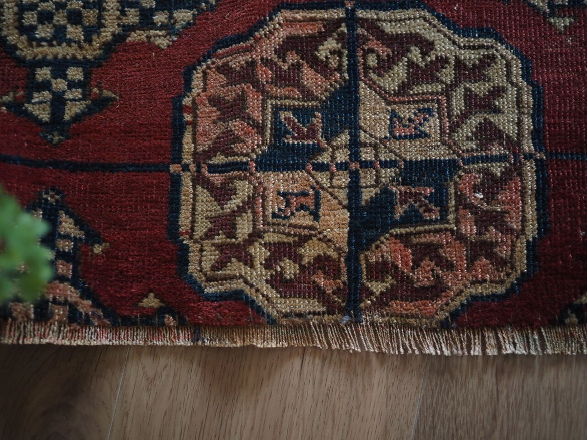 期間限定お値下げvintag Turkmen rug ⑳ 期間限定お値下げvintag Turkmen rug ⑳ 【公式通販】