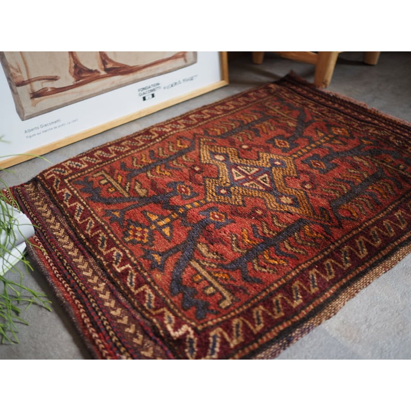 Baluch rug※こちらは専用ページです No.592-Vintage Maldari Baluch rug 年代：1970年代 産地