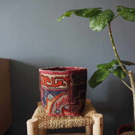 【VP052】 Afghan  Rug pot ③