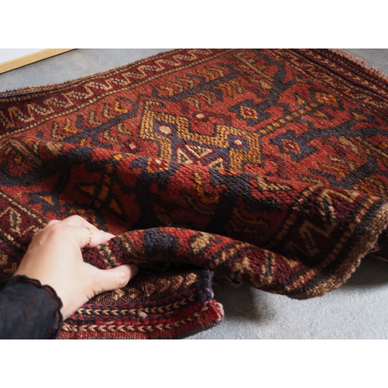 ラグ・カーペット Afghan baluch taimani rug Baluch Afghan Taimani Tribe, 40″x50″, D0920 – DECORUM