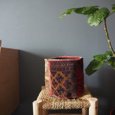 【VP052】 Afghan  Rug pot ⑤