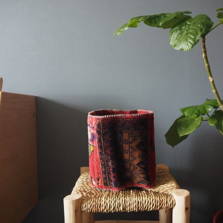 【VP052】 Afghan  Rug pot ⑤