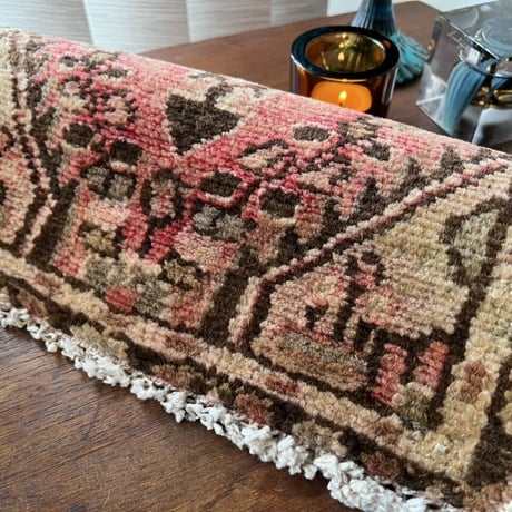【aさまご予約品】cushion cover &mini rug