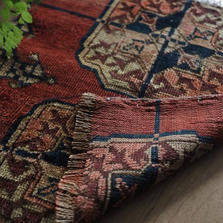 【VR319】 Vintage Turkmen rug
