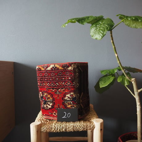 【VP050】 Afghan  Rug pot ④