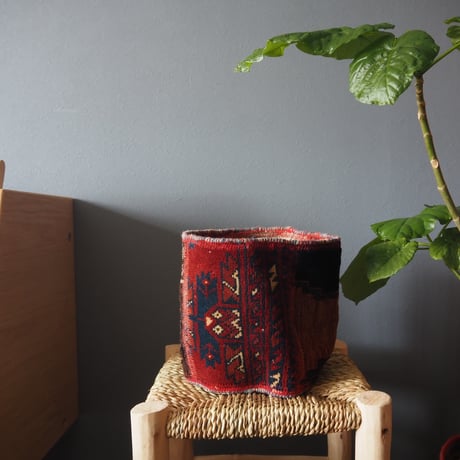 【VP052】 Afghan  Rug pot ④