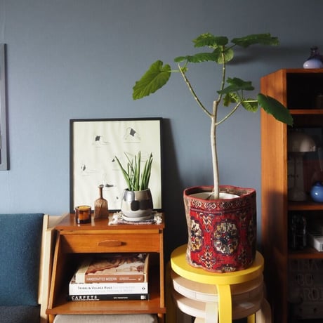 【VP050】 Afghan  Rug pot ①