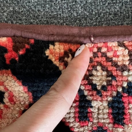 mさまご予約品 rug &cushion cover set