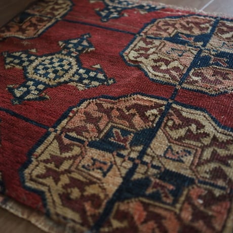 【VR319】 Vintage Turkmen rug