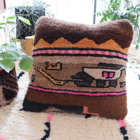 Kさまご予約品　rug & cushion set