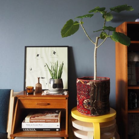【VP050】 Afghan  Rug pot ④