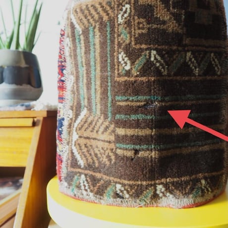 【VP050】 Afghan  Rug pot ④