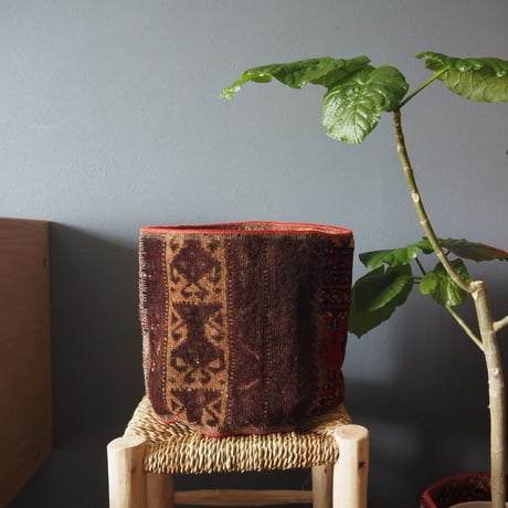 【VP050】 Afghan  Rug pot ④