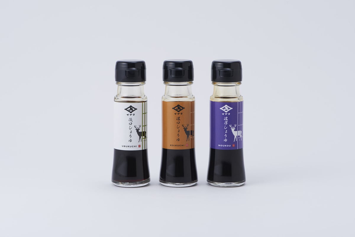 イゲタ醤油 お試しセット（50ml×3本） | 井上本店 イゲタ醤油