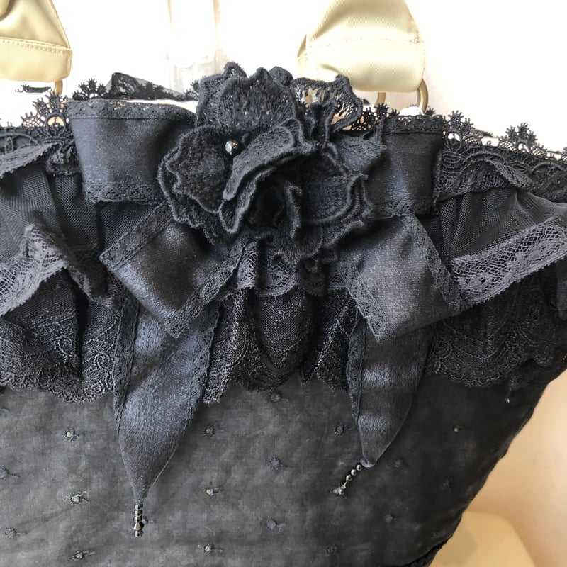 【美品】さえら　ヒスクローネ　レースカゴバック サエラ、レースかごバッグ 美品】さえら ヒスクローネ レースカゴ