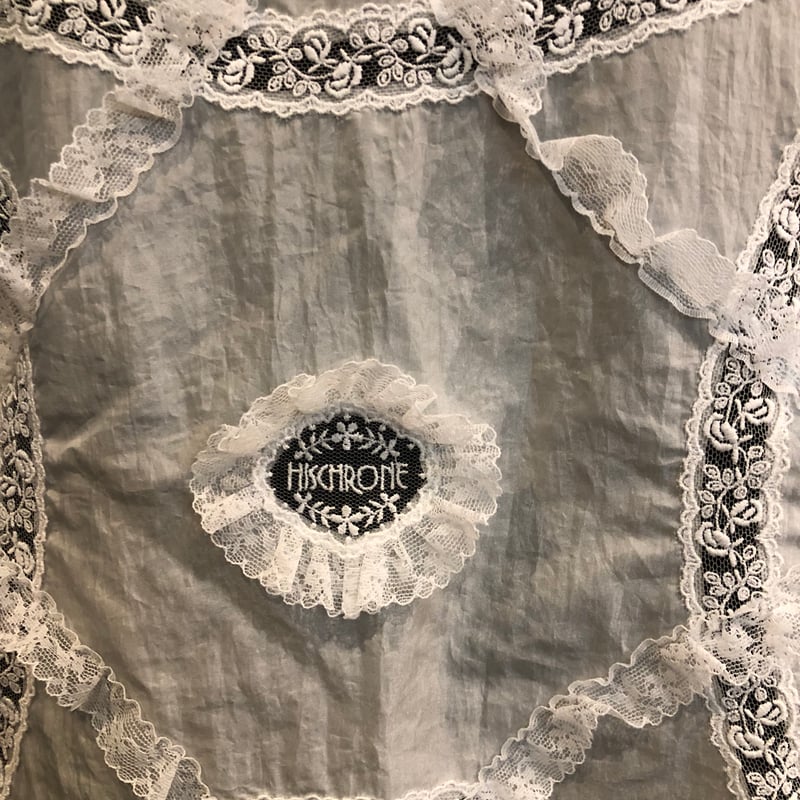 さえらピアリマーマの黒レースエプロンドレス さえら☆レースエプロン