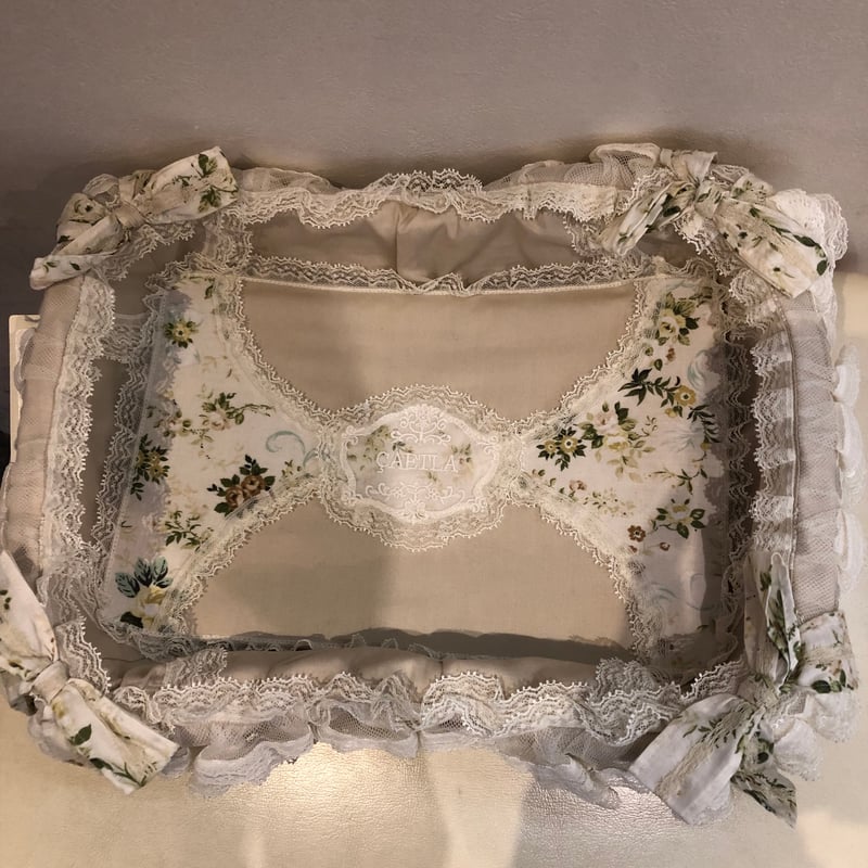 さえら　サエラ　ヒスクローネ　 アキアカネ　バスケット　レース フリル さえらサエラヒスクローネ アキアカネバスケットレース フリル