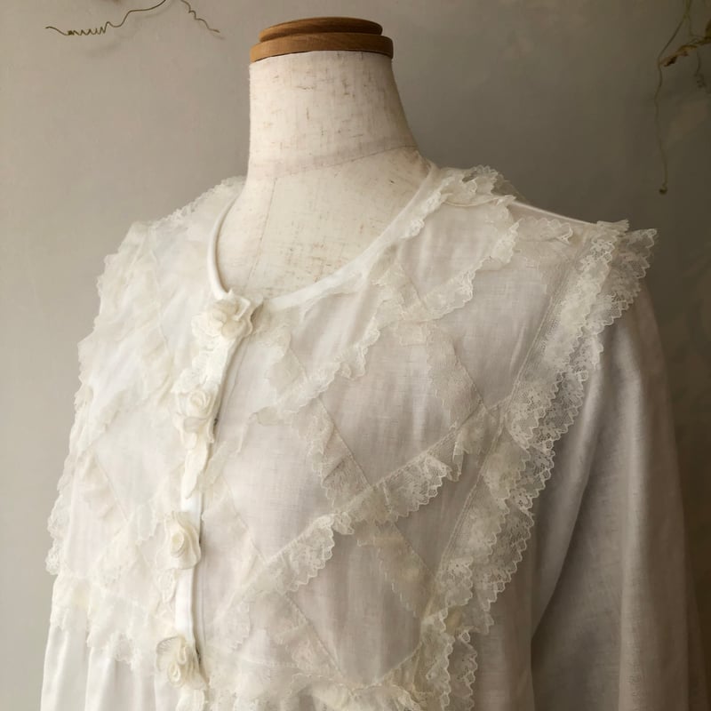 ヒスクローネ ダブルガーゼネグリジェ(フリーサイズ) | さえら