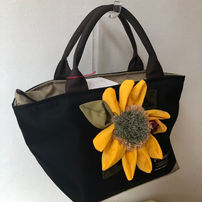 ポテチーノ ガーベラバッグ(黒) | さえら POTECHINO マリーアン金沢