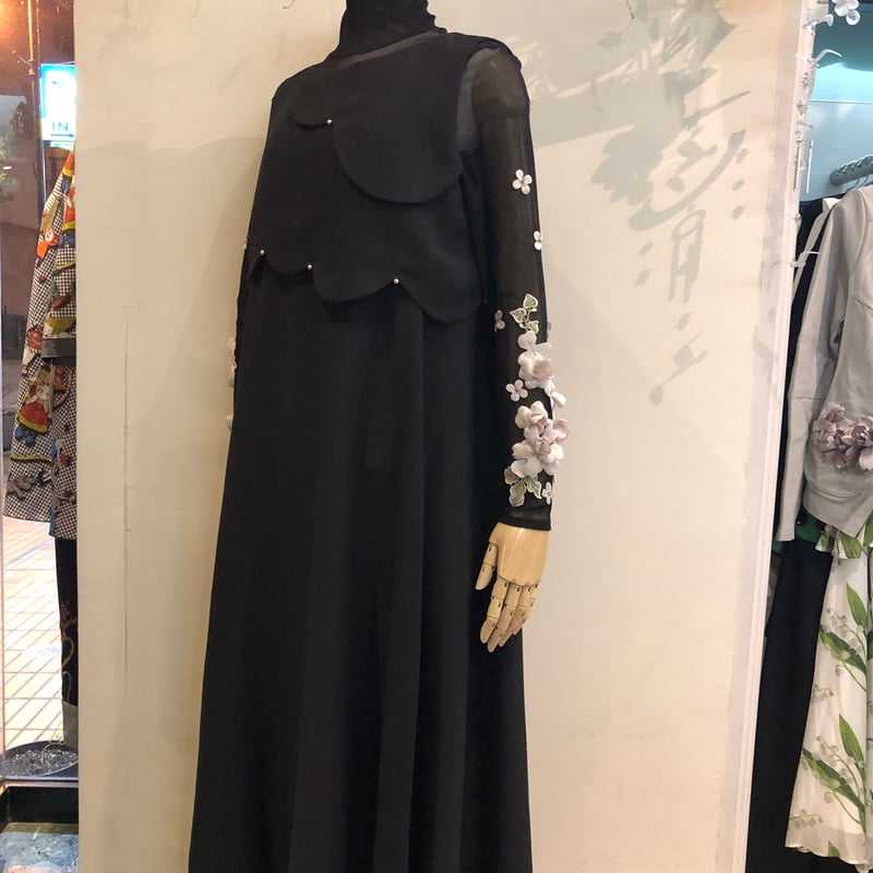 ポテチーノ ワンピース(黒) | さえら POTECHINO マリーアン金沢