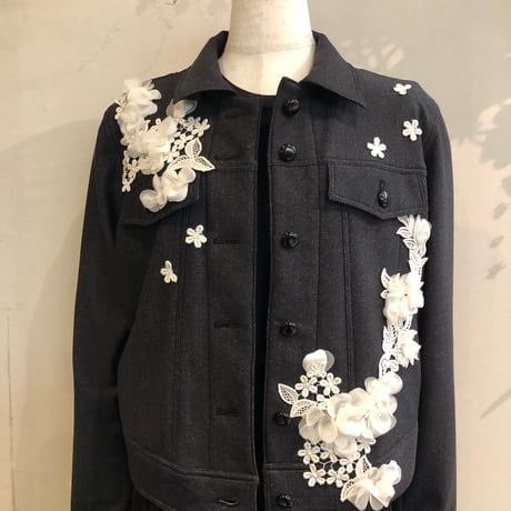 さえら　ベルパーチ　デニムジャケット さえら ベルパーチ デニムジャケット ジャケット ・ ブルゾン