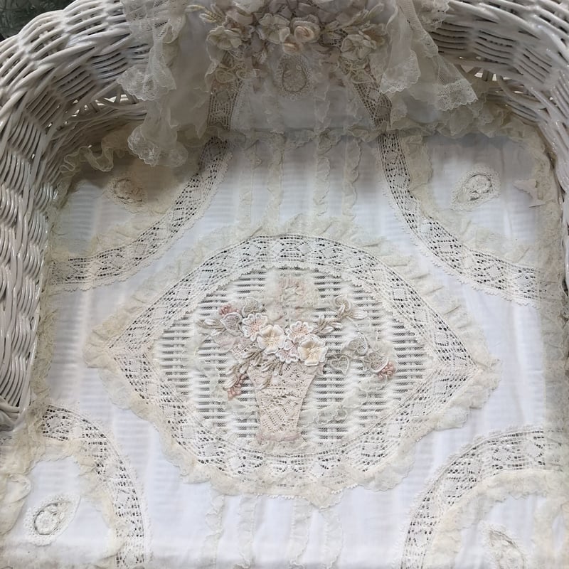 【新品未使用】サエラヒスクローネ　レースバッグ ヒスクローネサエラ3