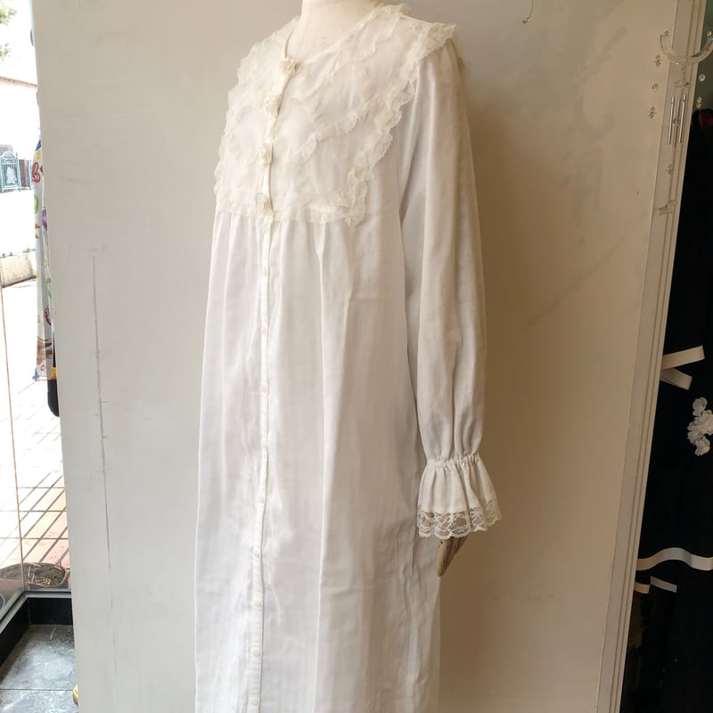 ヒスクローネ ダブルガーゼネグリジェ(フリーサイズ) | さえら