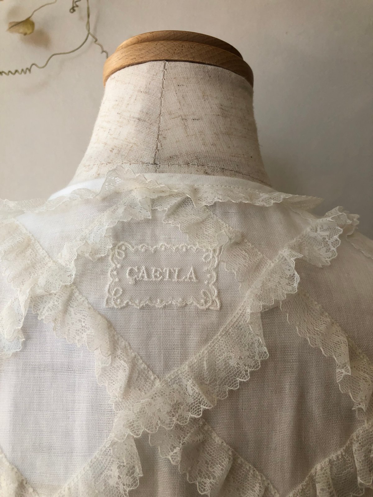 ヒスクローネ ダブルガーゼネグリジェ(フリーサイズ) | さえら