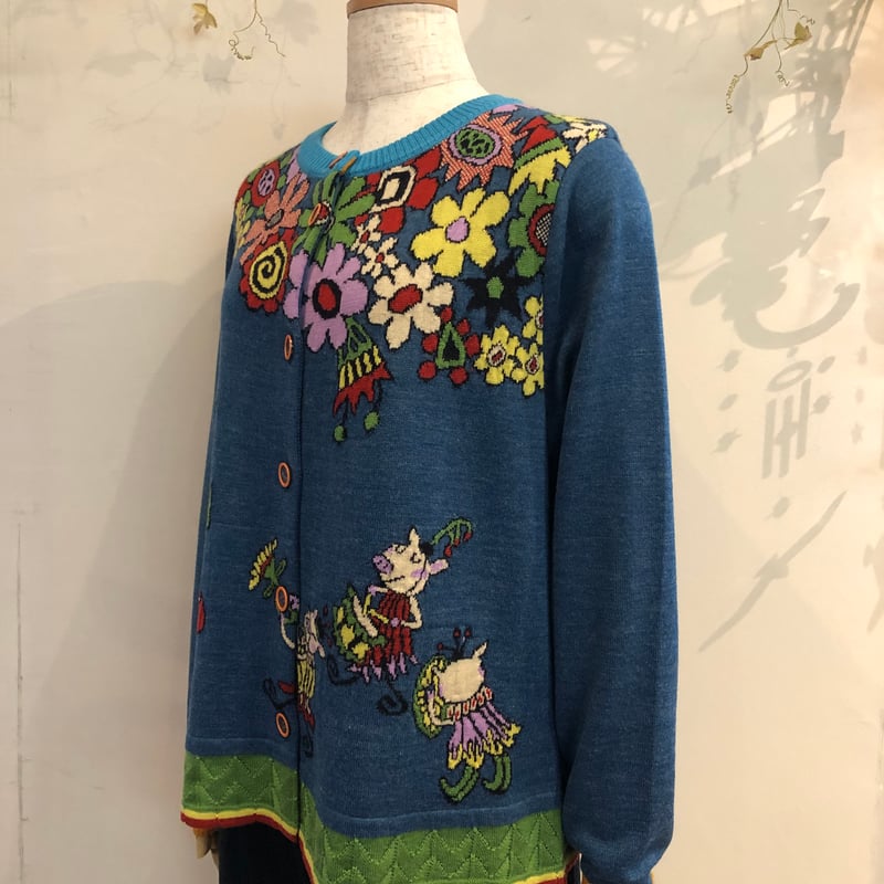 新品　アルベロベロ　ニット　カーディガン　47300円 新品アルベロベロニットカーディガン47300円-バーバリーブラック