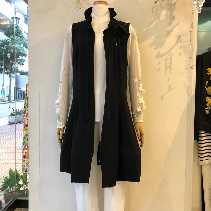 レインダンス ロングベスト | さえら POTECHINO マリーアン金沢