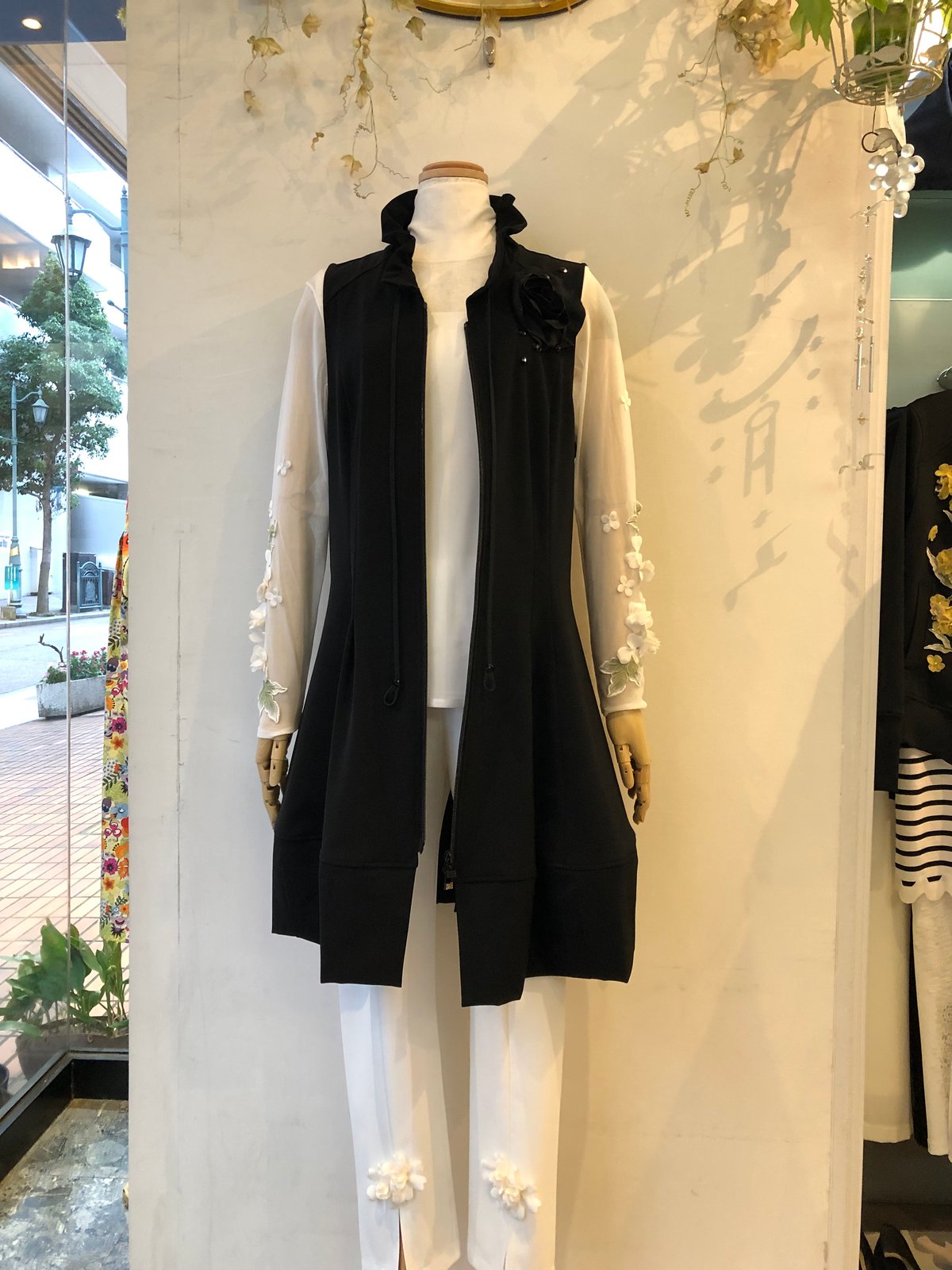 レインダンス ロングベスト | さえら POTECHINO マリーアン金沢