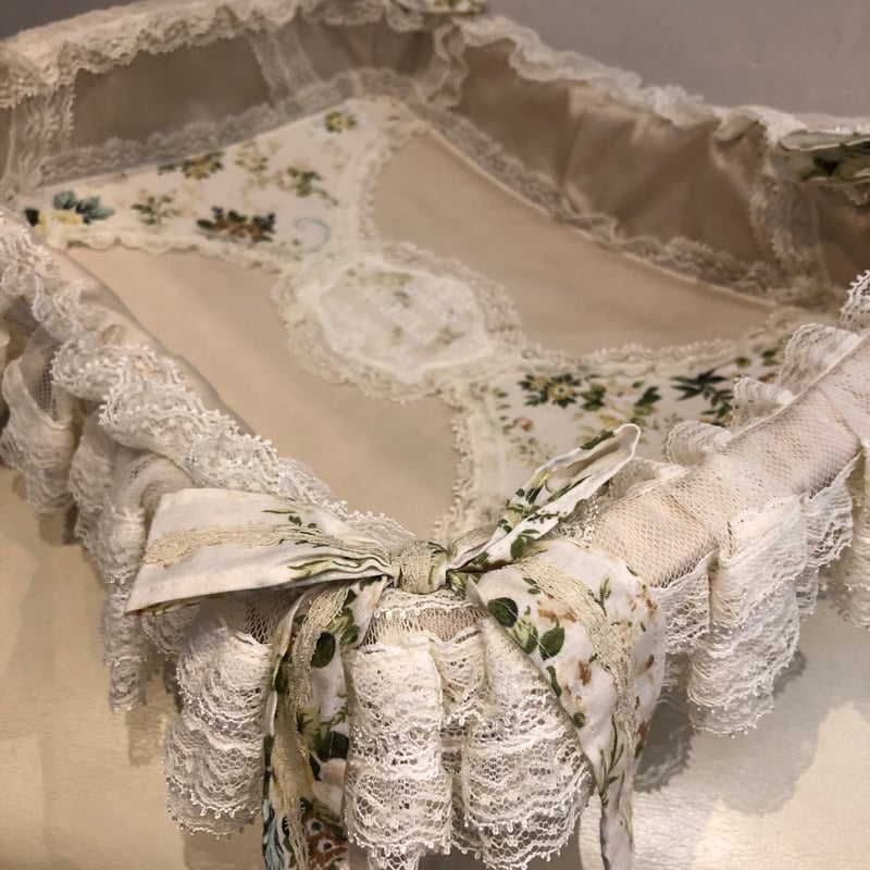 【新品未使用】さえらヒスクローネかごホワイトレースバスケット 新品未使用】さえらヒスクローネかごホワイトレースバスケット 2026年