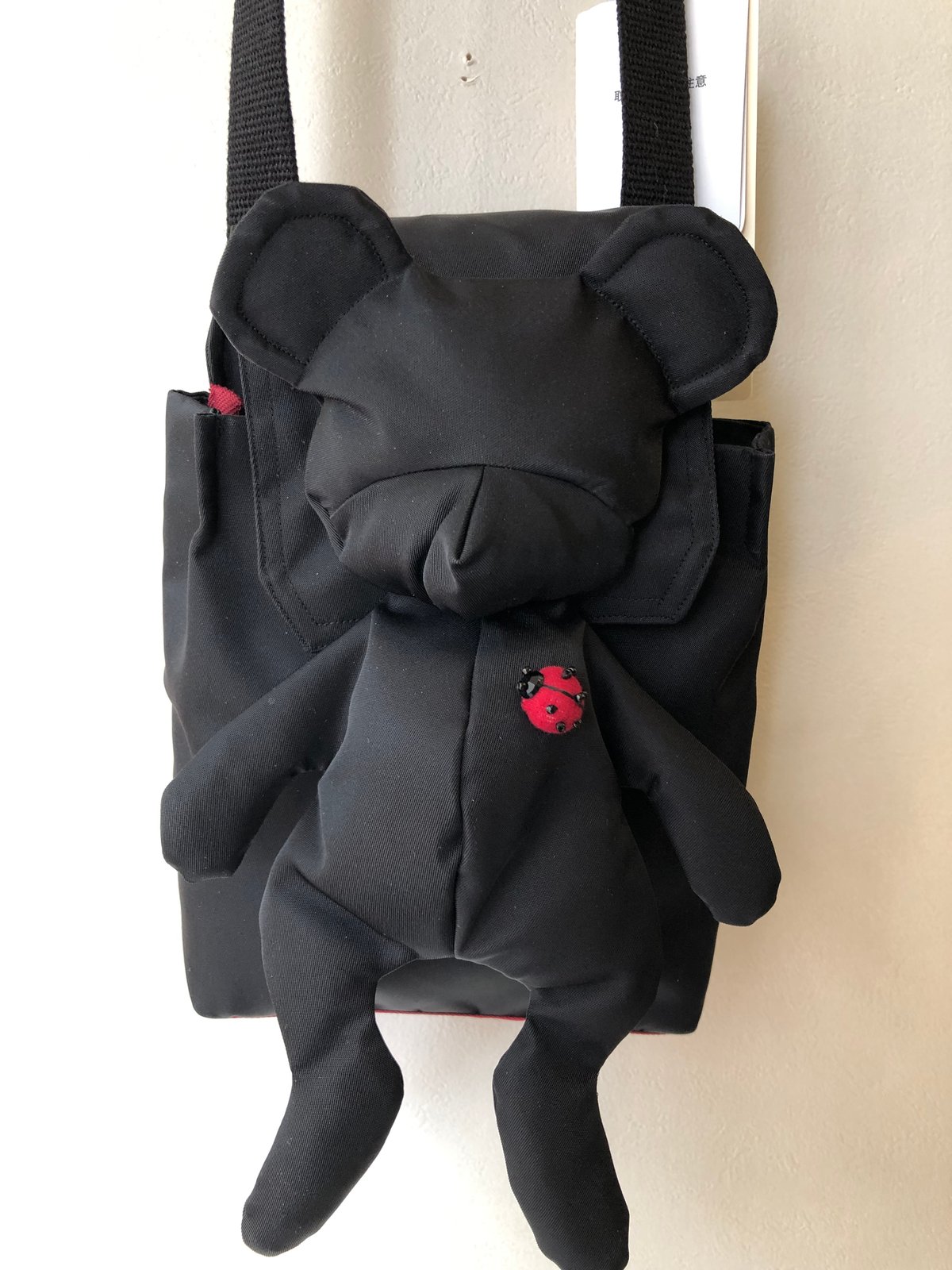 美品さえらポテチーノクマのドットくんバックてんとう虫