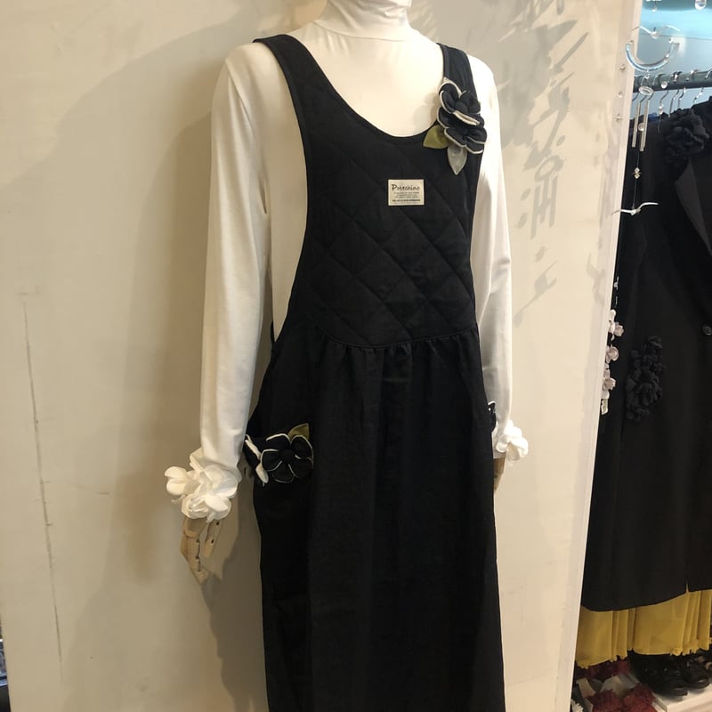 ⭐️専用⭐️さえら POTECHINO ポテチーノ エプロン 黒 POTECHINO