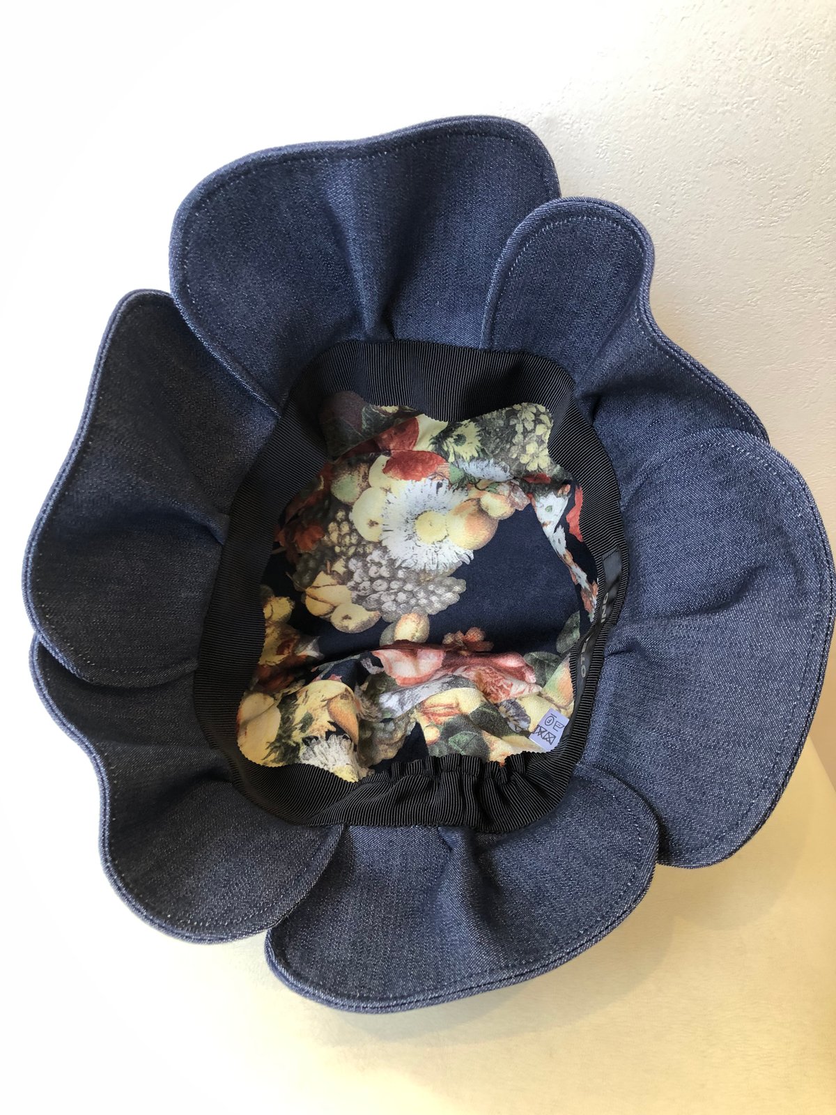 【専用】POTECHINO ニット帽 花装飾　グレー、ホワイト2点おまとめ) 専用】POTECHINO ニット帽 花装飾 グレー、ホワイト2点おまとめ) 小物
