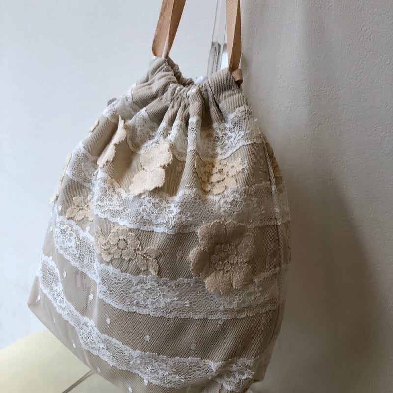 ヒスクローネ レース巾着 | さえら POTECHINO マリーアン金沢