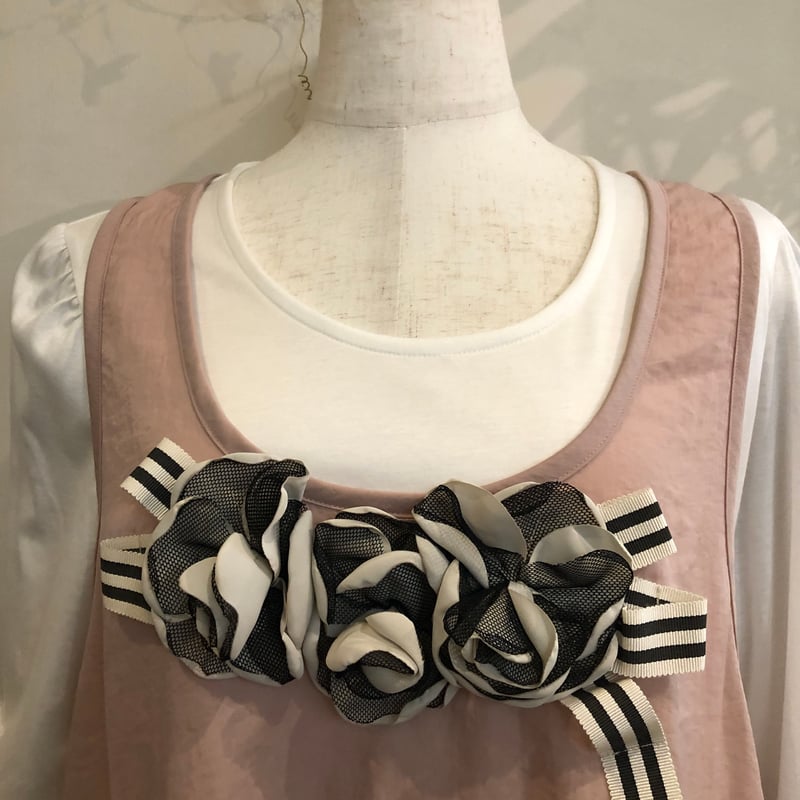 新品 未使用 POTECHINO エプロン ポテチーノ エプロン(シャドーピオニー) | さえら POTECHINO