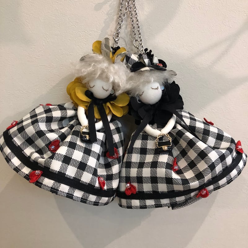 POTECHINO ポテチーノ 兵隊 お人形さん 枕カバー 黒 60×40cm ポテチーノ 人形キーホルダー(ロジー) | さえら POTECHINO マリーアン金沢