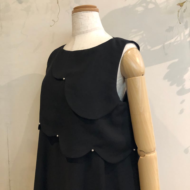 ポテチーノ ワンピース(黒) | さえら POTECHINO マリーアン金沢