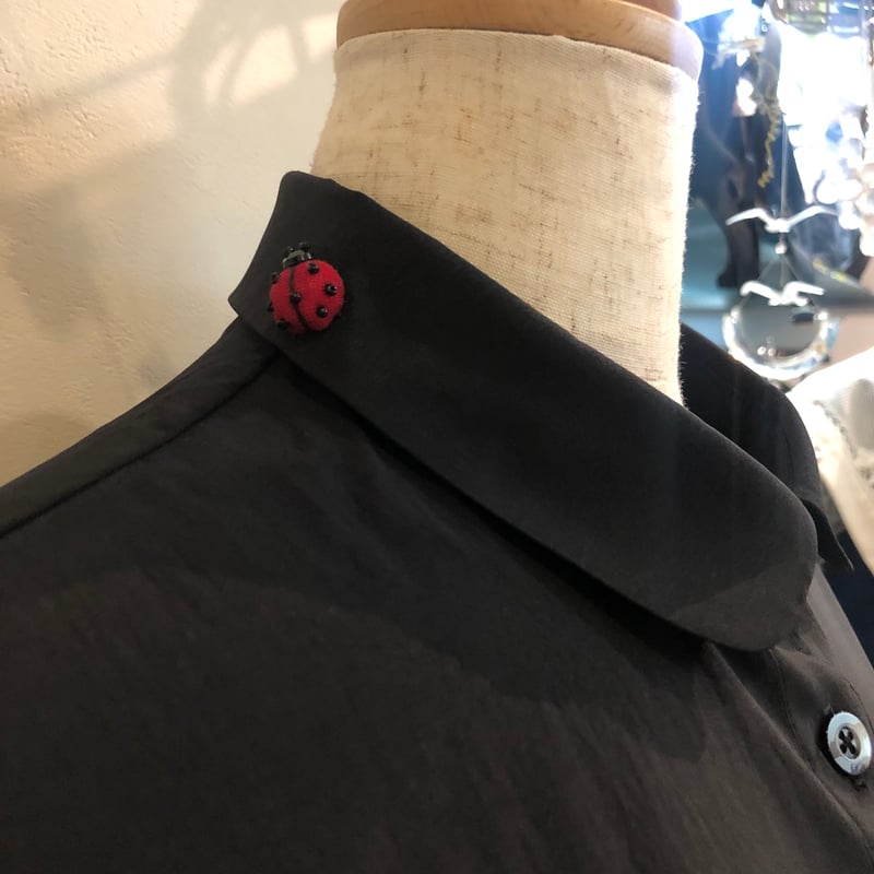 ポテチーノ コートワンピース フリーサイズ(黒) | さえら POTECHINO