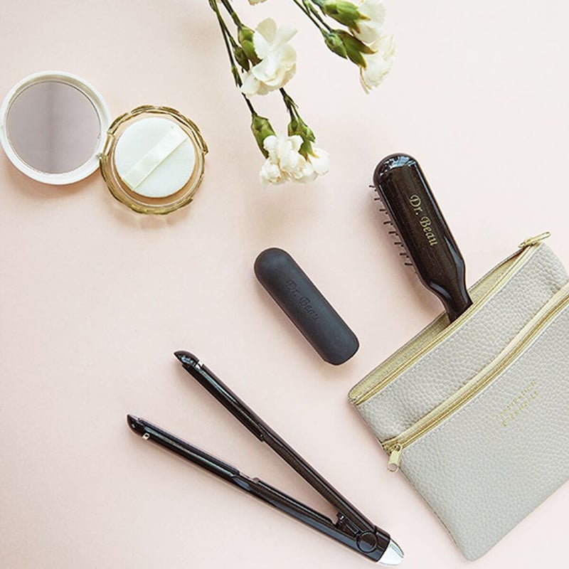 Dr. Beau Glister brush&iron セット ヘアブラシ ヘアアイロン ヘア
