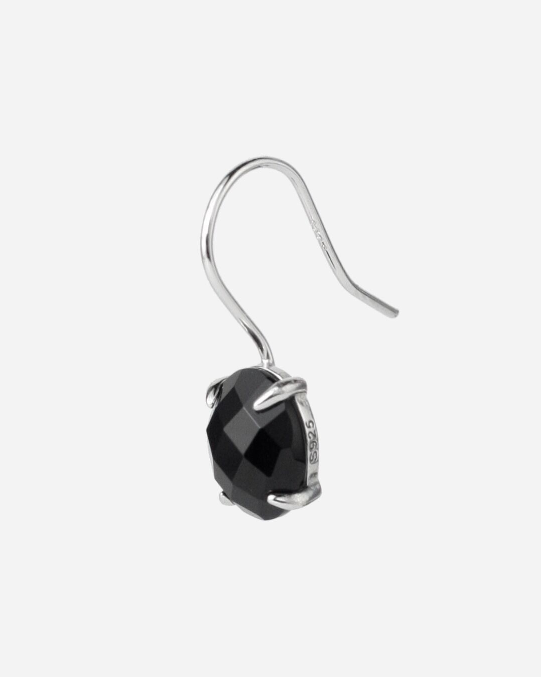 SILVER925 ONYX STUD EARRINGS /シルバー/ピアス Onyx Sterling Silver Gold Plate Stud Set | KirbyAllison.com