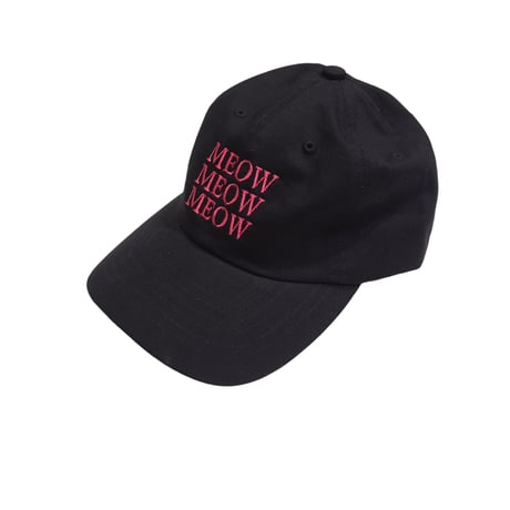 2501GD01 MEOW CAP / black