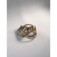 【KAMILi SELECT】 SURGICAL STAINLESS MIX RING SLING