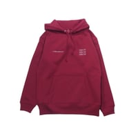 KT0324-003 MEOW HOODIE / bordeaux