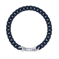 Matte black / Silver Clasp