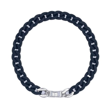 Matte black / Silver Clasp